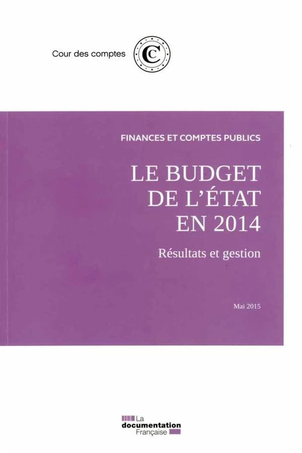 Le budget de l'état en 2014 ; mai 2015