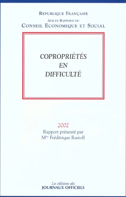 Coproprietes en difficultes