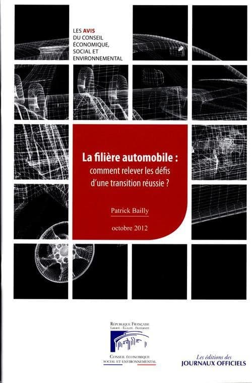 La filière automobile ; comment relever les défis d'une transition réussie ?