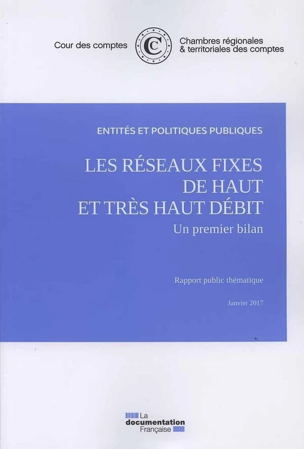 Les réseaux fixes de haut et très haut débit : un premier bilan : rapport public thématique