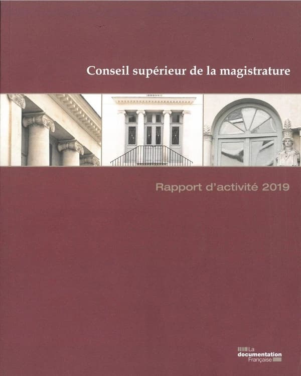 Rapport d'activité 2019 du conseil supérieur de la magistrature