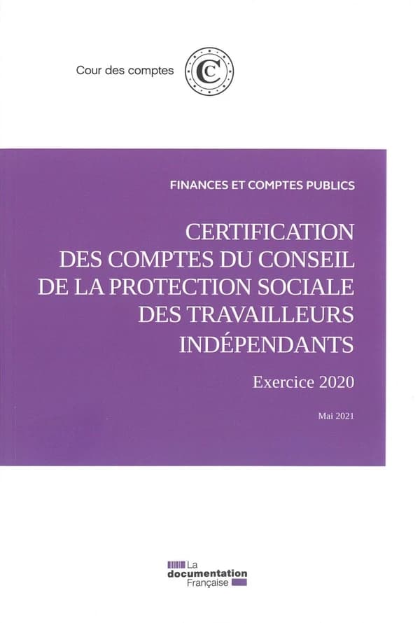 Certification des comptes du conseil de la protection sociale des travailleurs indépendants : Exercice 2020