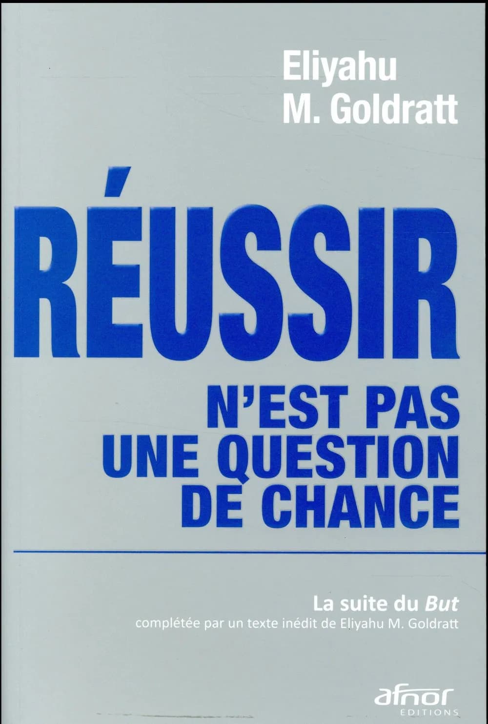 Réussir n'est pas une question de chance