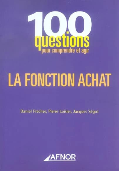 La fonction achat