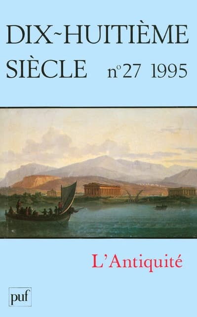 L'Antiquité.