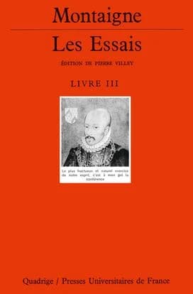 Les Essais, livre 3