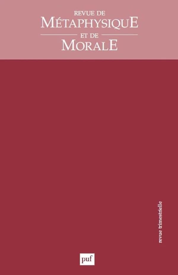 Revue de métaphysique et de morale n.2000