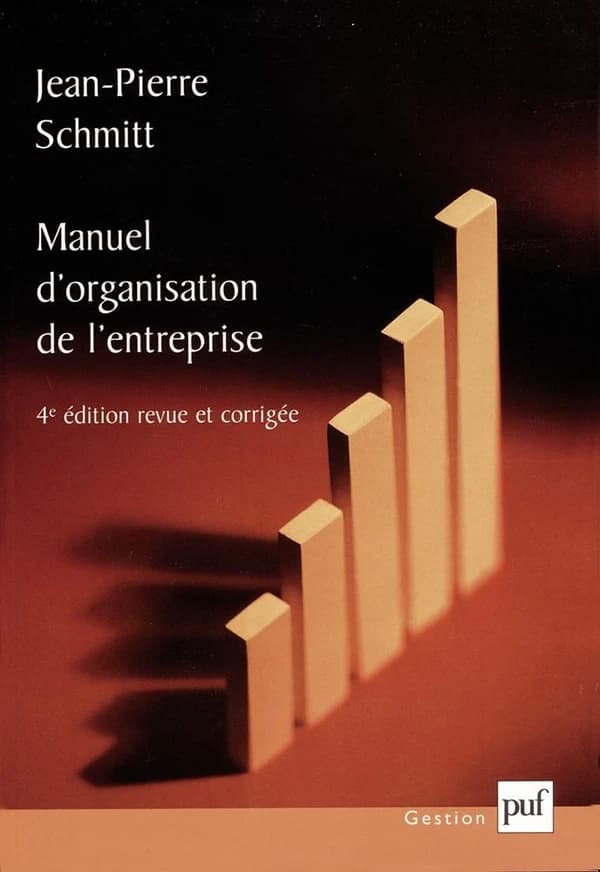 Manuel d'organisation de l'entreprise : comprendre et relier les différentes fonctions (4e éd. rev. et corr.) Jean-Pierre Schmitt,...