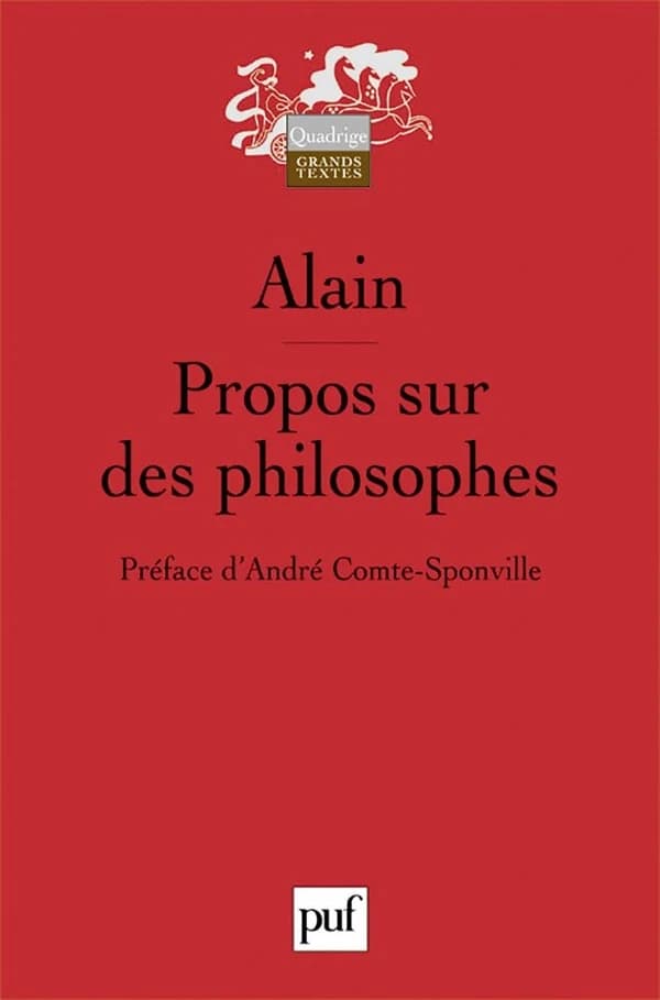 Propos sur des philosophes