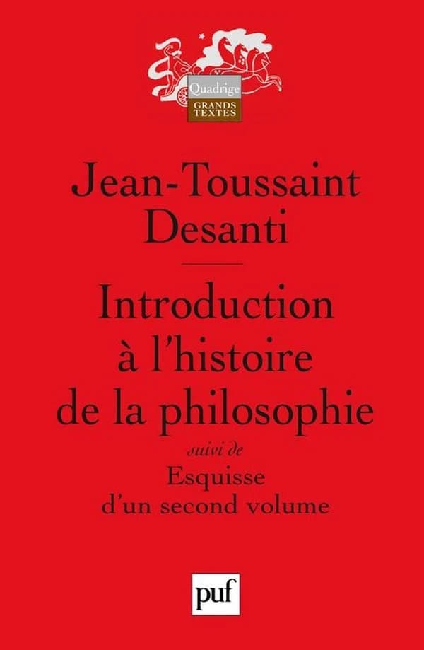 Introduction à l'histoire de la philosophie : suivi de Esquisse d'un second volume