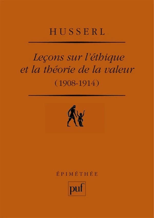 Leçons sur l'éthique et la théorie de la valeur, 1908-1914