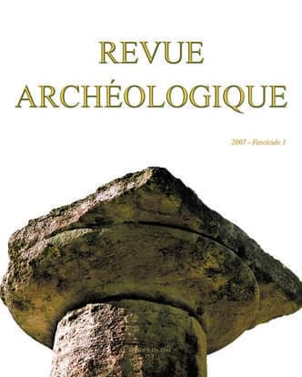 Revue Archéologie n.2007