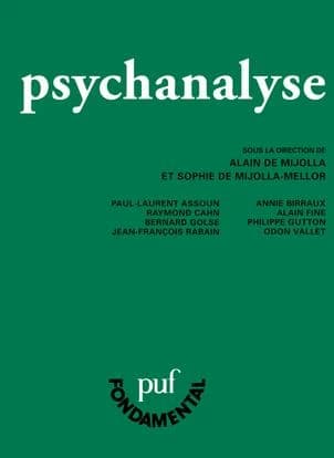 Psychanalyse (5e éd. corrigée) Paul-Laurent Assoun, Annie Birraux, Raymond Cahn... [et al.] ; sous la direction de Alain de Mijolla et Sophie de Mijolla-Mellor