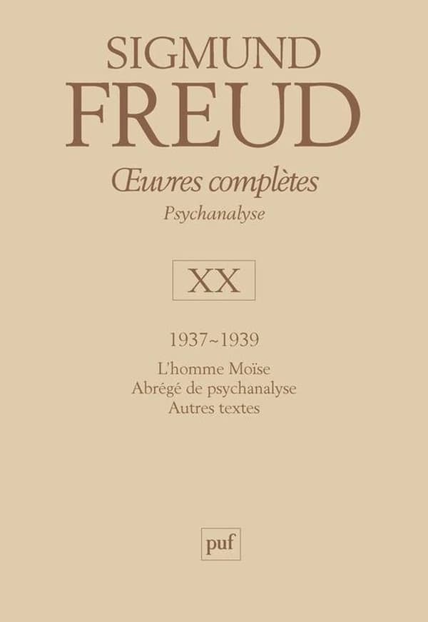 Oeuvres complètes. Volume XX, 1937-1939 : psychanalyse