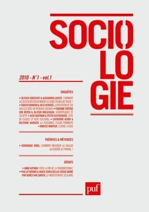 REVUE SOCIOLOGIE n.2010
