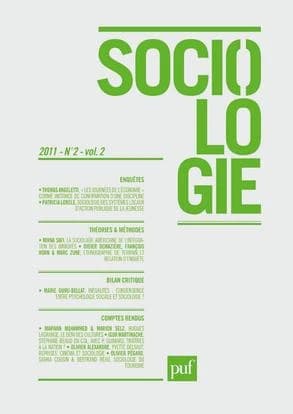 REVUE SOCIOLOGIE n.2011