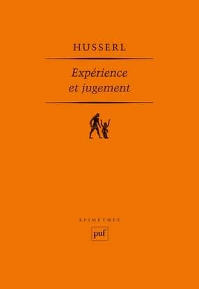 Expérience et jugement : recherches en vue d'une généalogie de la logique