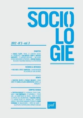 Sociologie N° 3