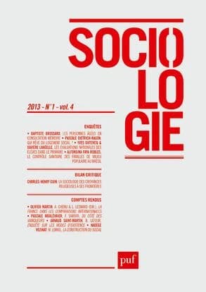 REVUE SOCIOLOGIE n.2013