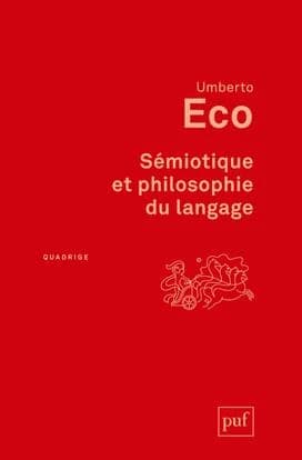 Sémiotique et philosophie du langage (4e éd.) Umberto Eco ; traduit de l'italien par Myriem Bouzaher