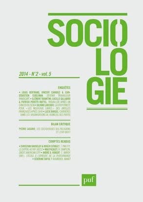 REVUE SOCIOLOGIE n.2014