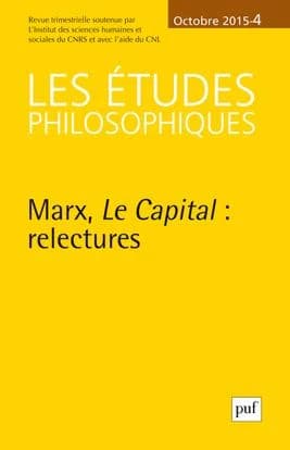 Revue Les études philosophiques n.2015