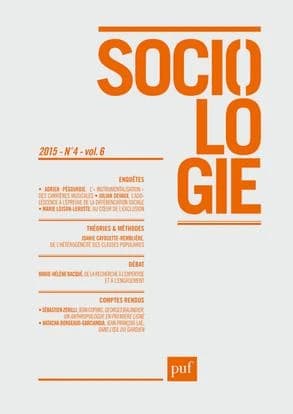 REVUE SOCIOLOGIE n.2015