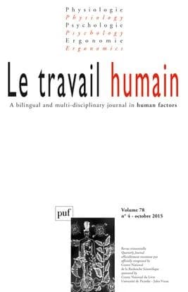 REVUE LE TRAVAIL HUMAIN n.78