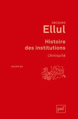 Histoire des institutions, L'Antiquité