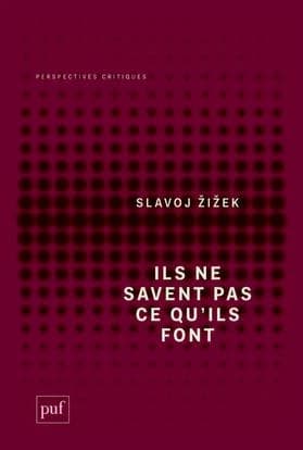 Ils ne savent pas ce qu'ils font : le sinthome idéologique (2e éd.) Slavoj Žižek ; préface d'Olivier Surel
