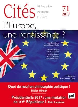 REVUE CITES Tome 71 : l'Europe, une renaissance ?