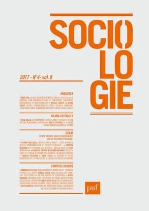 REVUE SOCIOLOGIE n.4 (édition 2017)