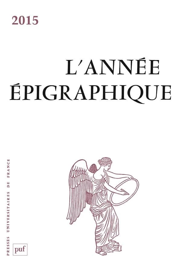 L'ANNEE EPIGRAPHIQUE n.2015