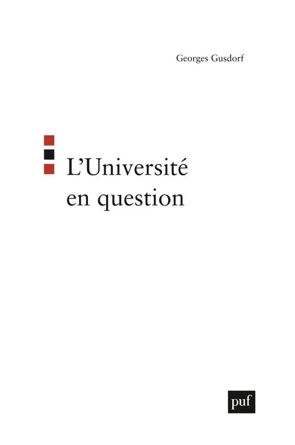L'université en question (2e éd.) Georges Gusdorf