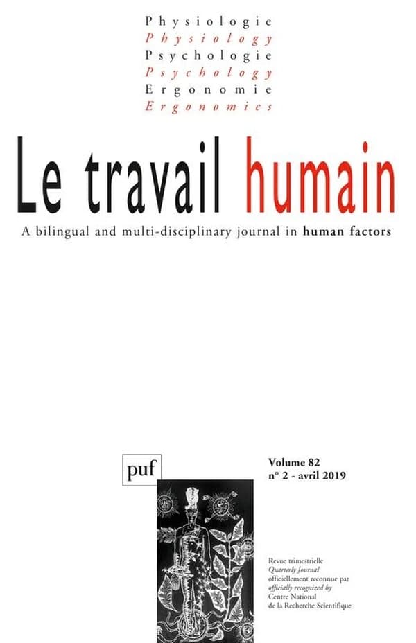 REVUE LE TRAVAIL HUMAIN n.82