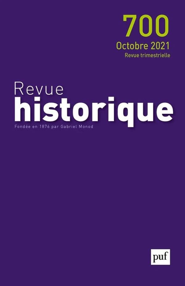 Revue historique, 2021