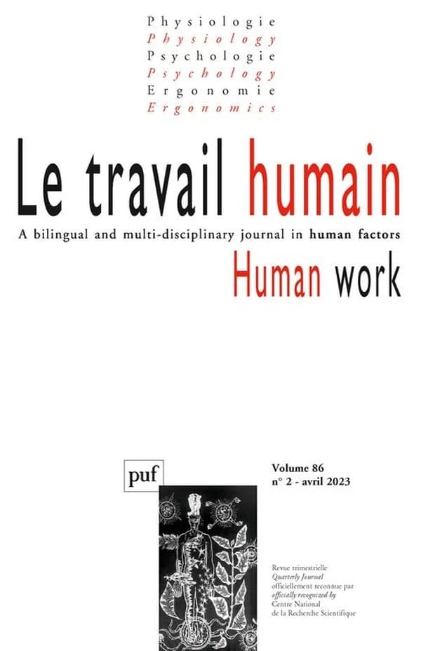 Le travail humain 2023, vol. 86 (2)