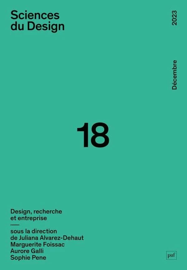 SCIENCES DU DESIGN : Design, recherche et entreprise (édition 2023)
