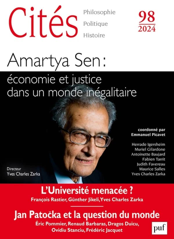 Amartya Sen : économie et justice dans un monde inégalitaire (édition 2024)
