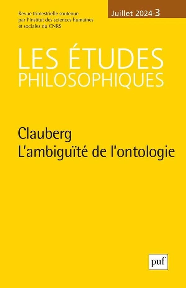 Clauberg : l'ambigui̋té de l'ontologie