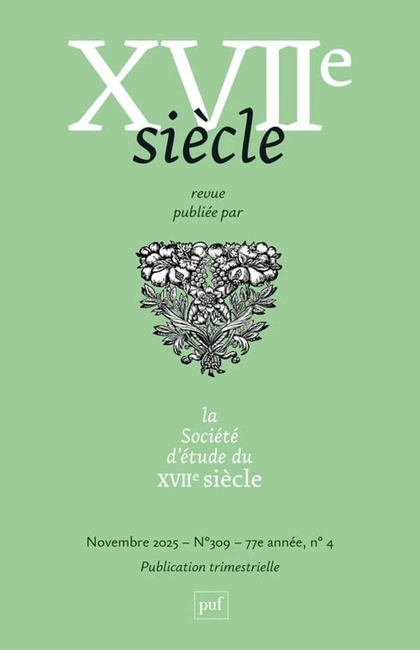 Revue XVIIe siècle n.309 (édition 2025)