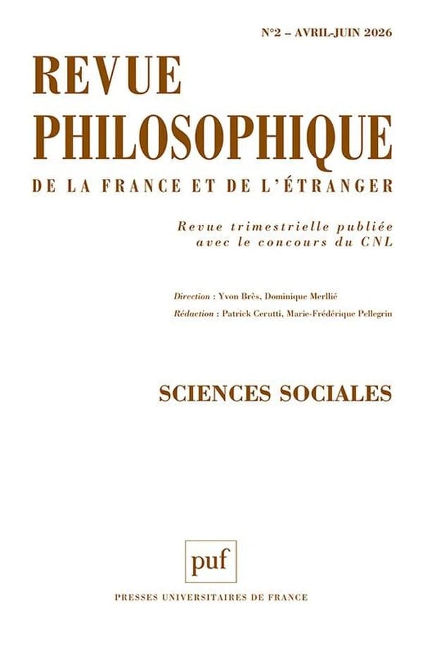 Revue philosophique de la France et de l'étranger n.151