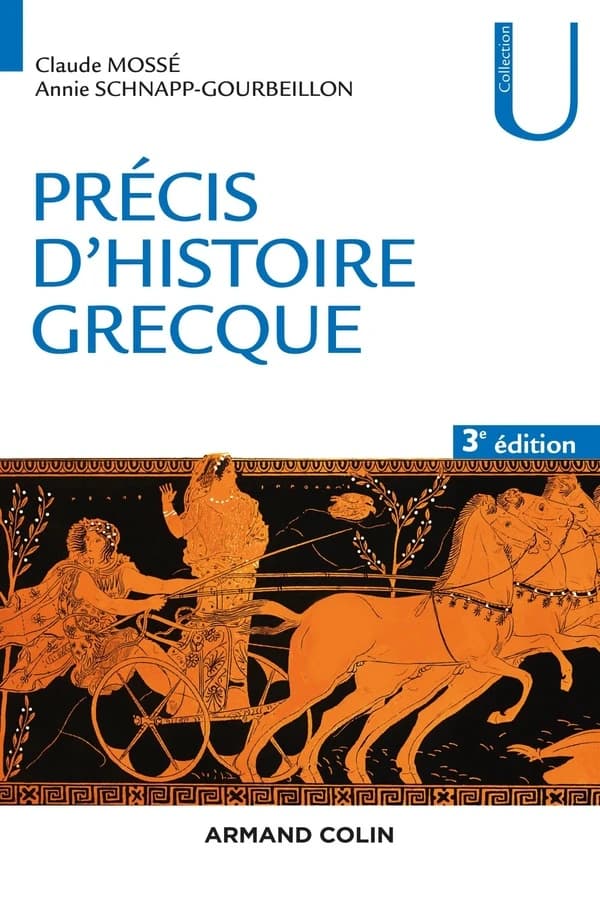 Précis d'histoire grecque : du début du deuxième millénaire à la bataille d'Actium (3e éd.) Claude Mossé, Annie Schnapp-Gourbeillon