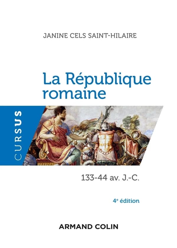La République romaine ; 133-44 av. J.-C. (4e édition)