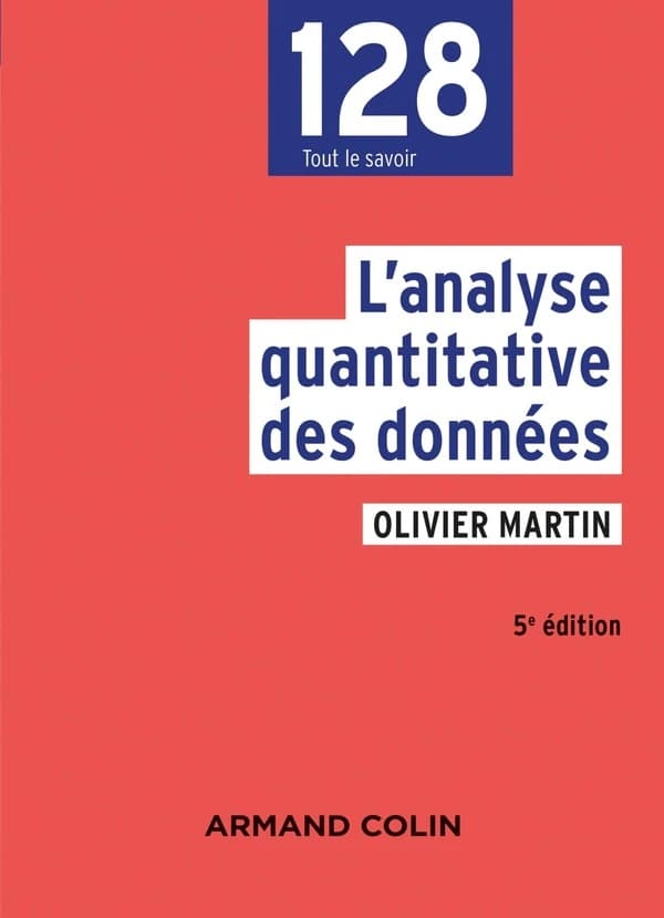 L'analyse quantitative des données (5e éd.) Olivier Martin