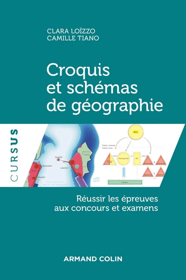 Croquis et schémas de géographie : Réussir les épreuves aux examens et concours