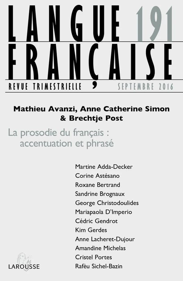 Langue française n.191 : 3