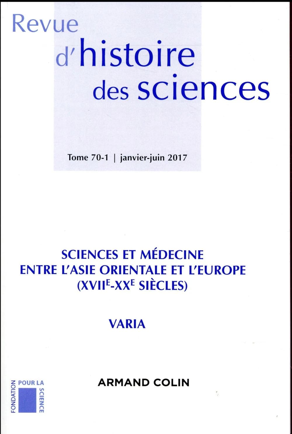 REVUE HISTOIRE, ECONOMIES & SOCIETES n.2