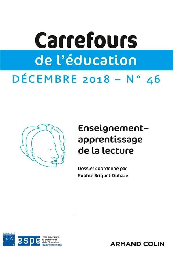 Carrefours de l'éducation n.46 : décembre 2018 ; enseignement-apprentissage de la lecture