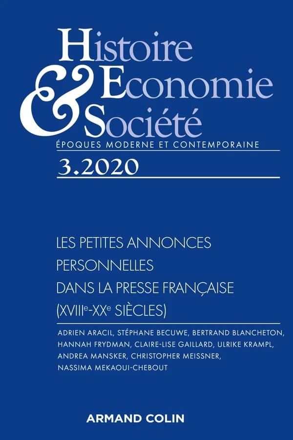 Histoire, économie & société n.3